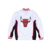 MITCHELL & NESS CHICAGO BULLS 92-93'AUTHENTIC WARM UP JACKET WHITE