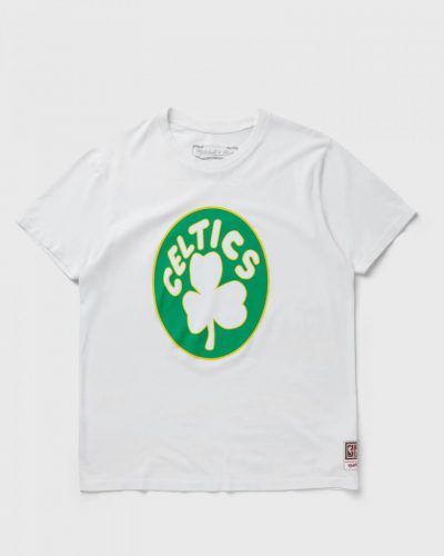 MITCHELL & NESS BOSTON CELTICS Mens Blank Mens Traditional Tee WHITE