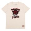 MITCHELL & NESS CHICAGO BULLS NBA FINAL SECONDS TEE SAND