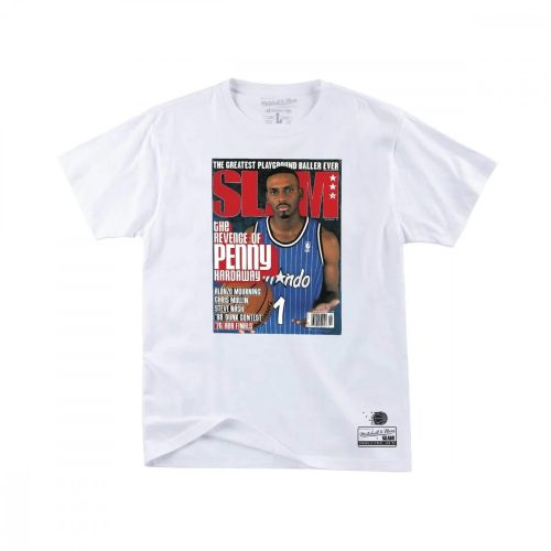 MITCHELL & NESS ORLANDO MAGIC NBA SLAM TEE PENNY HARDAWAY WHITE