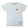 MITCHELL & NESS NBA POST CARD TEE Los Angeles Lakers Cream