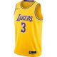 NIKE X NBA ANTHONY DAVIS LOS ANGELES LAKERS ICON EDITION SWINGMAN JERSEY AMARILLO/FIELD PURPLE/DAVIS ANTHONY