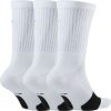 NIKE EVERYDAY BBALL SOCKS 3PR WHITE/BLACK