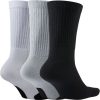 NIKE CREW EVERYDAY BBALL 3PR BLACK/WHITE