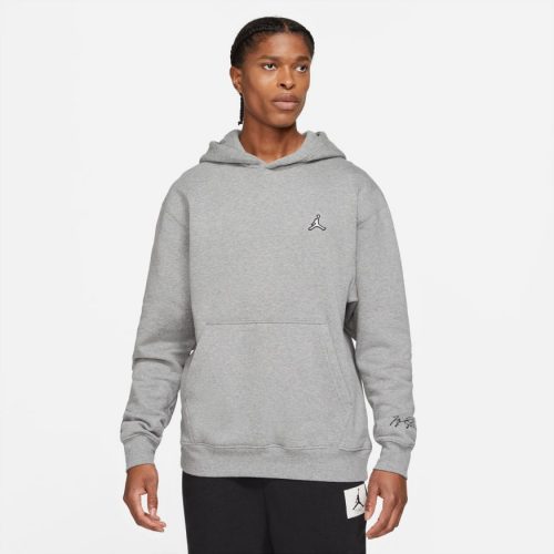 JORDAN ESSENTIALS FLEECE PULLOVER HOODIE CARBON HEATHER