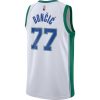 NIKE DALLAS MAVERICKS DRI FIT SWINGMAN JERSEY WHITE/CLOVER/DONCIC LUKA