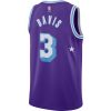 NIKE X NBA ANTHONY DAVIS LOS ANGELES LAKERS CITY EDITION DRI FIT SWINGMAN JERSEY FIELD PURPLE/DAVIS ANTHONY