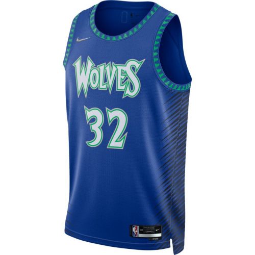 NIKE X NBA KARL-ANTHONY TOWNS MINNESOTA TIMBERWOLVES DRI FIT SWINGMAN JERSEY RUSH BLUE/TOWNS KARL-ANTH