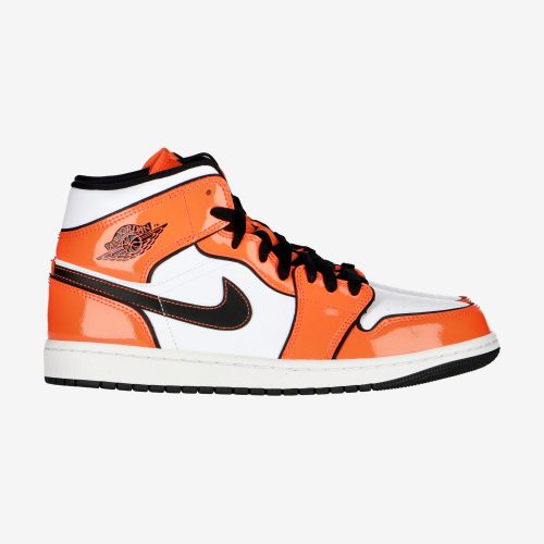 AIR JORDAN 1 MID SE TURF ORANGE/BLACK-WHITE