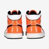 AIR JORDAN 1 MID SE TURF ORANGE/BLACK-WHITE