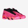 AIR JORDAN 14 RETRO LOW WMNS PINK BLAST/BLACK-FLASH CRIMSON