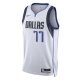 Nike Dri-FIT NBA Dallas Mavericks Luka Doncic Association Edition 2022/23 Swingman Jersey White S