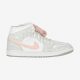 AIR JORDAN 1 MID SE WMNS LT IRON ORE/ATMOSPHERE-WHITE