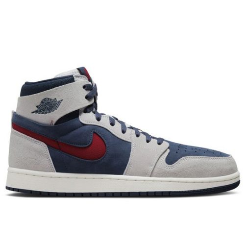 Air Jordan 1 Zoom CMFT 2 Midnight Navy/Varsity Red-Neutral Grey 405