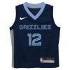 NIKE NBA MEMPHIS GRIZZLIES JA MORANT 0-7 ICON REPLICA JERSEY COLLEGE NAVY