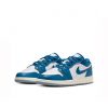 Air Jordan 1 Low SE (GS) White/Industrial Blue-Blue Grey-Sail 39