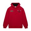 MITCHELL & NESS Premium N&N Player Fleece Vintage Logo Chicago Bulls Dennis Rodman Scarlet