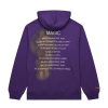 MITCHELL & NESS Premium N&N Player Fleece Vintage Logo Los Angeles Lakers Ervin Johnson Purple XXL