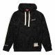 MITCHELL & NESS CHICAGO BULLS NBA W COZYFIELD PULLOVER HOODIE BLACK