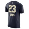 Jordan NBA 2024 All-Star Weekend Essential LeBron James Tee College Navy