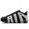 Nike Air More Uptempo Low Panda Black/Photon Dust-Metallic Silver 475