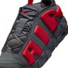 Nike Air More Uptempo Low Dark Grey/Lt Crimson-Metallic Silver 425