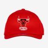 MITCHELL & NESS NBA CHICAGO BULLS TEAM GROUND 2.0 STRETCH HWC SNAPBACK RED