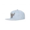 MITCHELL & NESS CHICAGO BULLS NBA DAY 4 SNAPBACK LIGHTBLUE/HEATHER