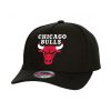 MITCHELL & NESS NBA CHICAGO BULLS TEAM LOGO HC CR SNAPBACK BLACK ONE