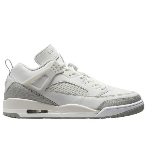 Air Jordan Spizike Low Summit White/Metallic Silver-Photon Dust 45