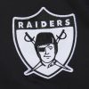 Mitchell & Ness NFL Team Leader Satin Bomber Vintage Logo Oakland Raiders Black L