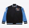 Mitchell & Ness NBA Primetime Heavyweight Satin Jacket Vintage Logo Cleveland Cavaliers Black