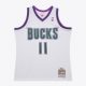 Mitchell & Ness NBA White Jersey Bucks 1999 Rafer Alston White XL