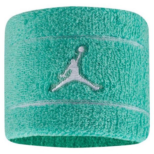 JORDAN M WRISTBANDS 2 PK TERRY WASHED TEAL/WASHED TEAL/WHITE