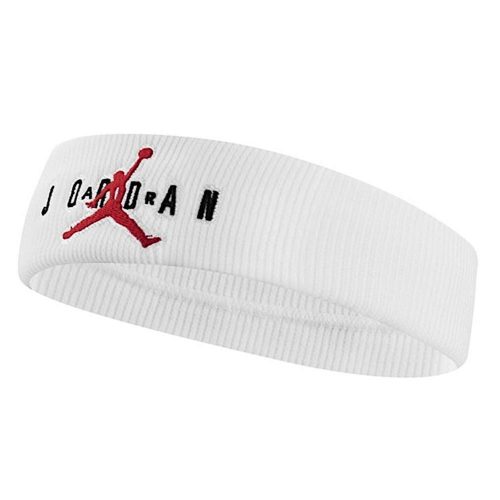 JORDAN JUMPMAN TERRY HEADBAND WHITE/GYM RED