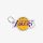 WINCRAFT PREMIUM AKRIL KULCSTARTÓ - LOS ANGELES LAKERS YELLOW