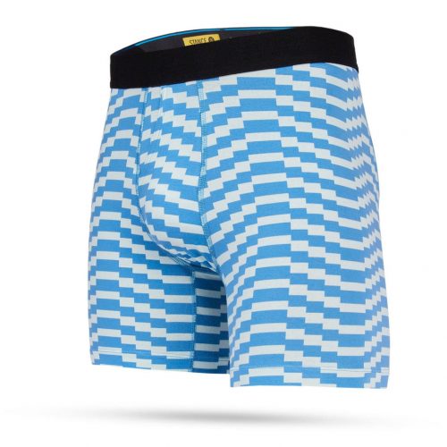 STANCE JIG JAG BOXER BRIEF BLUE L