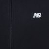 NEW BALANCE STACKED LOGO FRENCH TERRY FULL ZIP HOODIE BLACK XXL