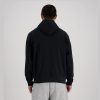 NEW BALANCE STACKED LOGO FRENCH TERRY HOODIE BLACK