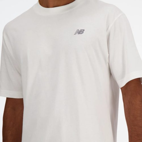 NEW BALANCE SMALL LOGO T-SHIRT WHITE S