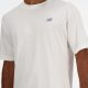 NEW BALANCE SMALL LOGO T-SHIRT WHITE