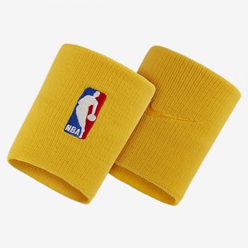 NIKE WRISTBANDS NBA AMARILLO/AMARILLO