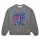 MITCHELL & NESS 90s Reflective Heather Crewneck Sweatshirt Chicago Bulls Grey