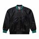 MITCHELL & NESS NBA STATESIDE PASTEL BOMBER JACKET Los Angeles Lakers Black