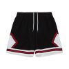 Mitchell & Ness BRANDED FRENCH TERRY DIAMOND SHORTS BLACK