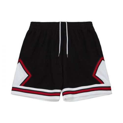 Mitchell & Ness BRANDED FRENCH TERRY DIAMOND SHORTS BLACK