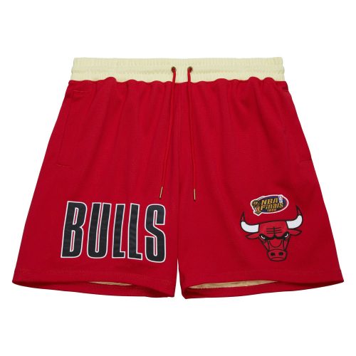 MITCHELL & NESS NBA TEAM OG 2.0 FASHION SHORTS 7" VINTAGE LOGO CHICAGO BULLS XL