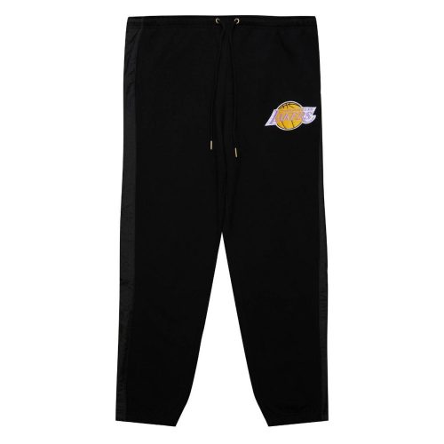 MITCHELL & NESS NBA TEAM OG 2.0 FLEECE PANTS VINTAGE LOGO LOS ANGELES LAKERS BLACK