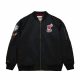 MITCHELL & NESS NBA LIGHTWEIGHT SATIN BOMBER VINTAGE LOGO MIAMI HEAT XL