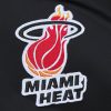 MITCHELL & NESS NBA LIGHTWEIGHT SATIN BOMBER VINTAGE LOGO MIAMI HEAT XL